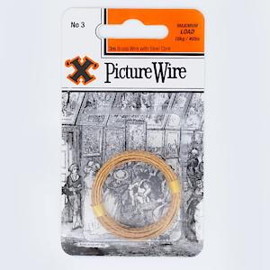 Picture Wire No 3. 3 Metres