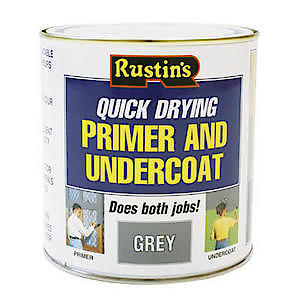 Rustins Gypu1000 Primer/Undercoat - Grey 1 L (Pack Of 1)