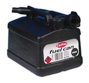 Carplan Tetracan - Diesel Fuel Can, Black, 5 Litre
