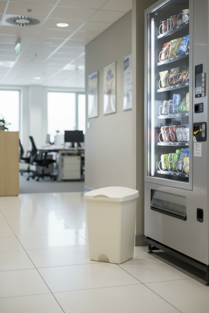 Addis 50 Litre Linen Lift Top Bin with Foot Plate