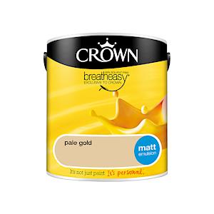Crown Retail Core Emulsion Matt Pale Gold 2.5 L