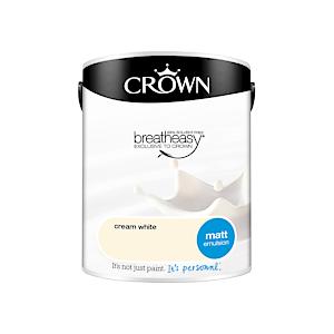 Crown Retail Core Emulsion Matt Cream White 5 L