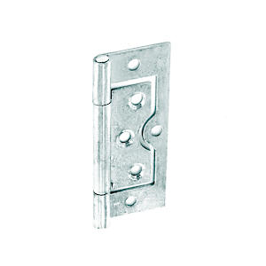 Sec Flush Hinge 75Mm Zp S4408