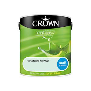 Crown Breatheasy Emulsion Paint - Matt - Botanical Extract - 2.5L