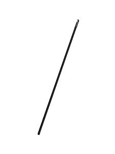 Addis Metal Broom Handle With Screw Fixing Hanging Hook In Black 120Cm