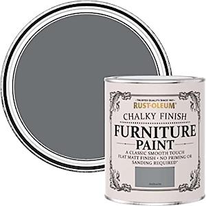 Rust-Oleum Amz0037 Chalky Furniture Paint Anthracite 125 Ml