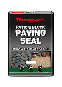 Ronseal Rslpbpsn5L Patio And Block Paving Seal Natural, Clear, 5 Litre