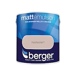 Berger 2.5L Matt Emulsion Mocha Mix