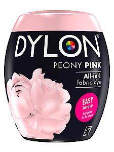 Dylon All In 1 Fabric Dye Peony Pink 350G