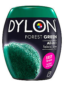 Dylon All In 1 Fabric Dye Forrest Green 350G