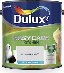Dulux Easy-Care Kitchen Matt Paint, Polished Pebble, 2.5 L (Pack Of 1)