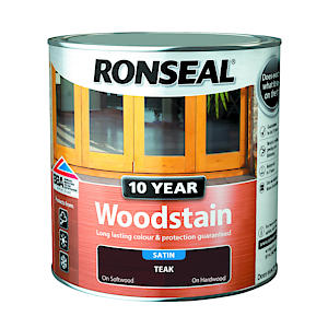Ronseal 10 Year Woodstain Teak 2.5L