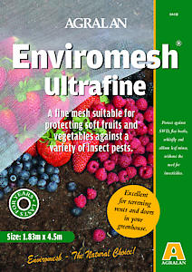 Argalan Enviromesh Ultrafine | Garden Insect Netting Mesh | 1.83M X 4.5M