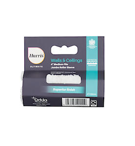 Harris Ultimate Walls & Ceilings Jumbo Medium Pile Roller Sleeve 4In