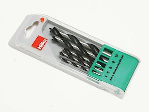 Hilka 49902005 Wood Boring Drill Bit Set