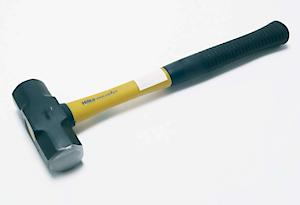 Hilka 3Lb Sledge Hammer Fibreglass Shaft Rubbergrip