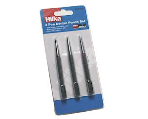 Hilka 62880003 Pro Craft Centre Punch Set,Black