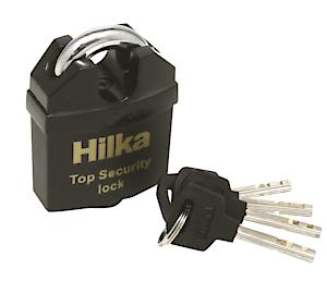 Hilka 71800065 Hi Security Padlock, 65 Mm