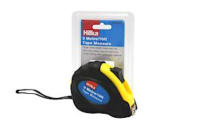 Hilka 75950005 Tape Measure, Black, 5 M
