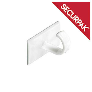 Self adhesive cup hook White (5)