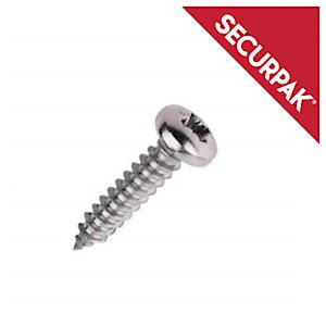 Pozi pan ST screws ZP 4x25mm(25)