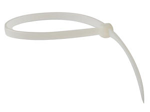 Forgefix Cable Ties | 2.5 X 100Mm | Natural | Bag 100