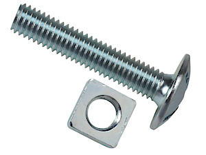 Roofing Bolts & Nuts M8X30Mm X25