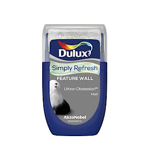 Dulux Simply Refresh Feature Wall Matt Emulsion Paint - Urban Obsession - 30Ml Tester 5569256