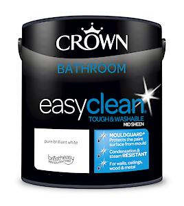 Crown Easyclean Bathroom Mid Sheen 2.5L Pbw