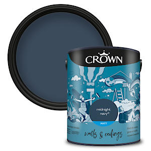 CR W&C Matt Emul Midnight Navy 5L