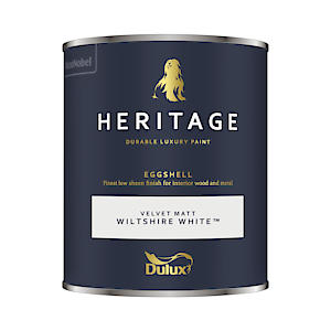 Dulux Heritage Eggshell (Wiltshire White, 0.75 Liters)