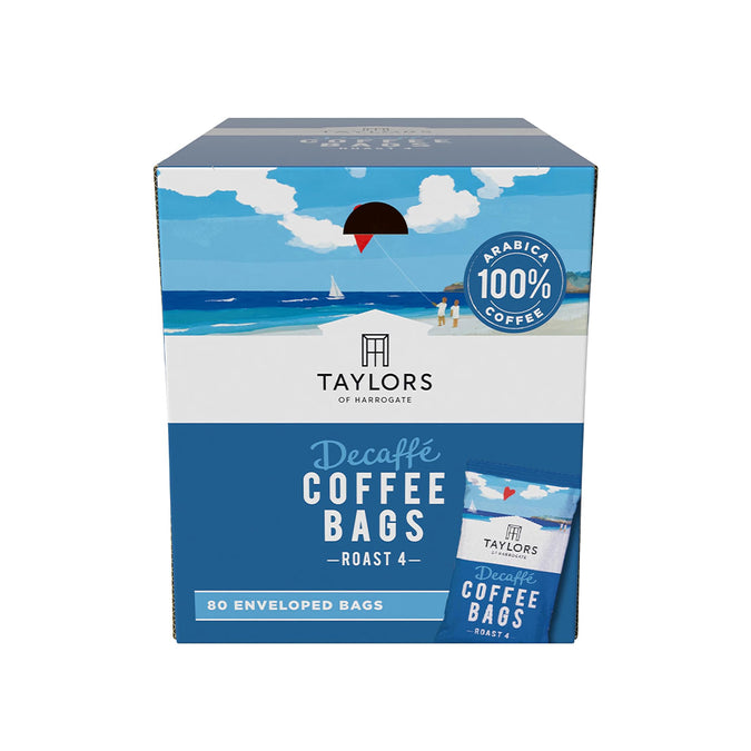 Taylors of Harrogate Decaffe Coffee Bags Pack 80s