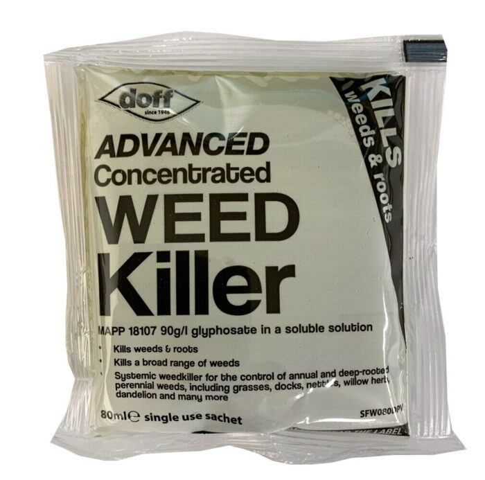 Doff Advanced Concentrated Weedkiller 12 for 10 Weedkiller Sachets 20% EXTRA FREE
