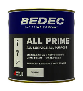 Bedec Bede2Kc0002/70 Multi Surface Paint Matt ,Soft White ,2.5 Litre