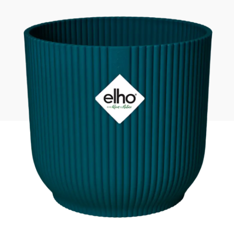 Elho Vibes Fold Display Pot 14cm DEEP BLUE - UK BUSINESS SUPPLIES