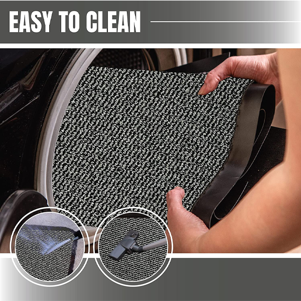 Fixtures Barrier Doorway Door Floor Mat 60cm x 120cm Grey - UK BUSINESS SUPPLIES