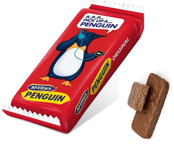 McVitie's Penguin Milk Chocolate Biscuit Bars (Pack of 14)