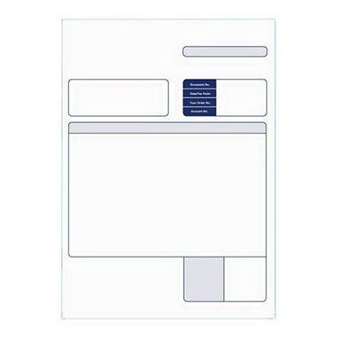 Sage (SE80S) Compatible A4 Invoice Forms 1-Part Pack 500's - UK BUSINESS SUPPLIES