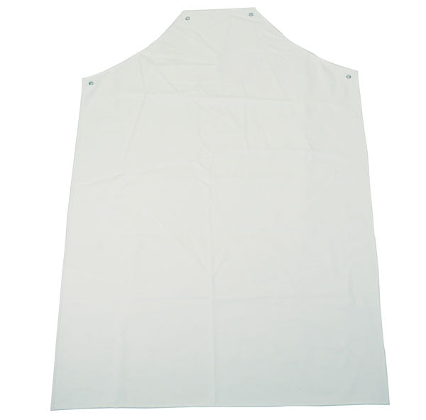 Beeswift Pvc Apron Heavyweight 48"X36" Pack 10 White 48