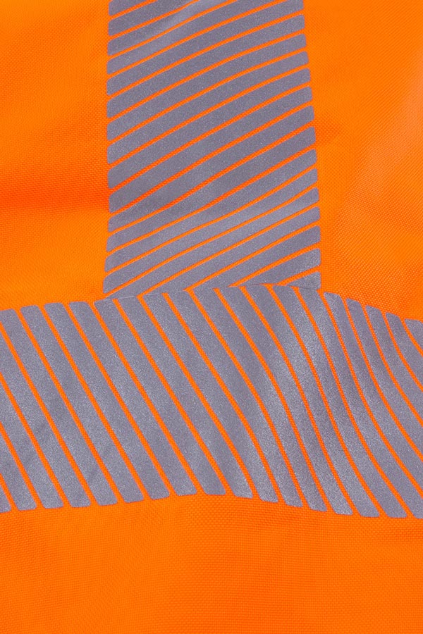 Mens Bodywarmer Fluorescent Orange ALL SIZES