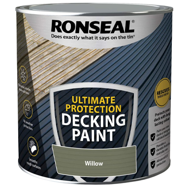 Ronseal Ultimate Decking Paint Willow 2.5 Litre