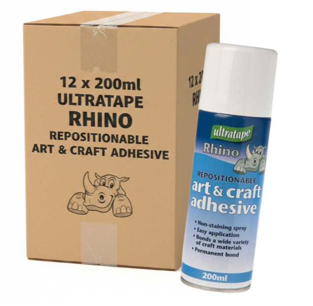 Ultratape Arts and Craft Adhesive Spray | Repositionable | 200ml Spray