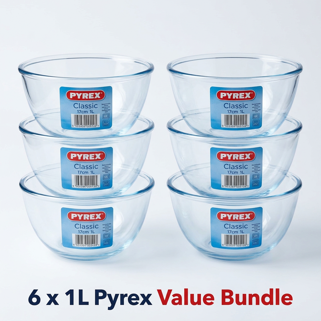 Pyrex 1 Litre Glass Mixing Bowl