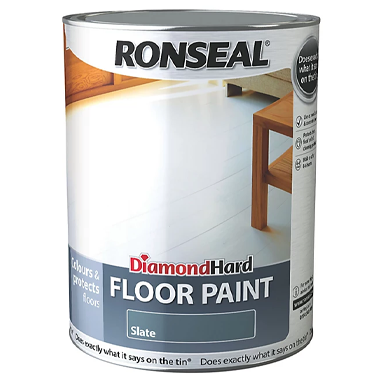 Ronseal Diamond Hard Satin Floor Paint 5 Litre - UK BUSINESS SUPPLIES