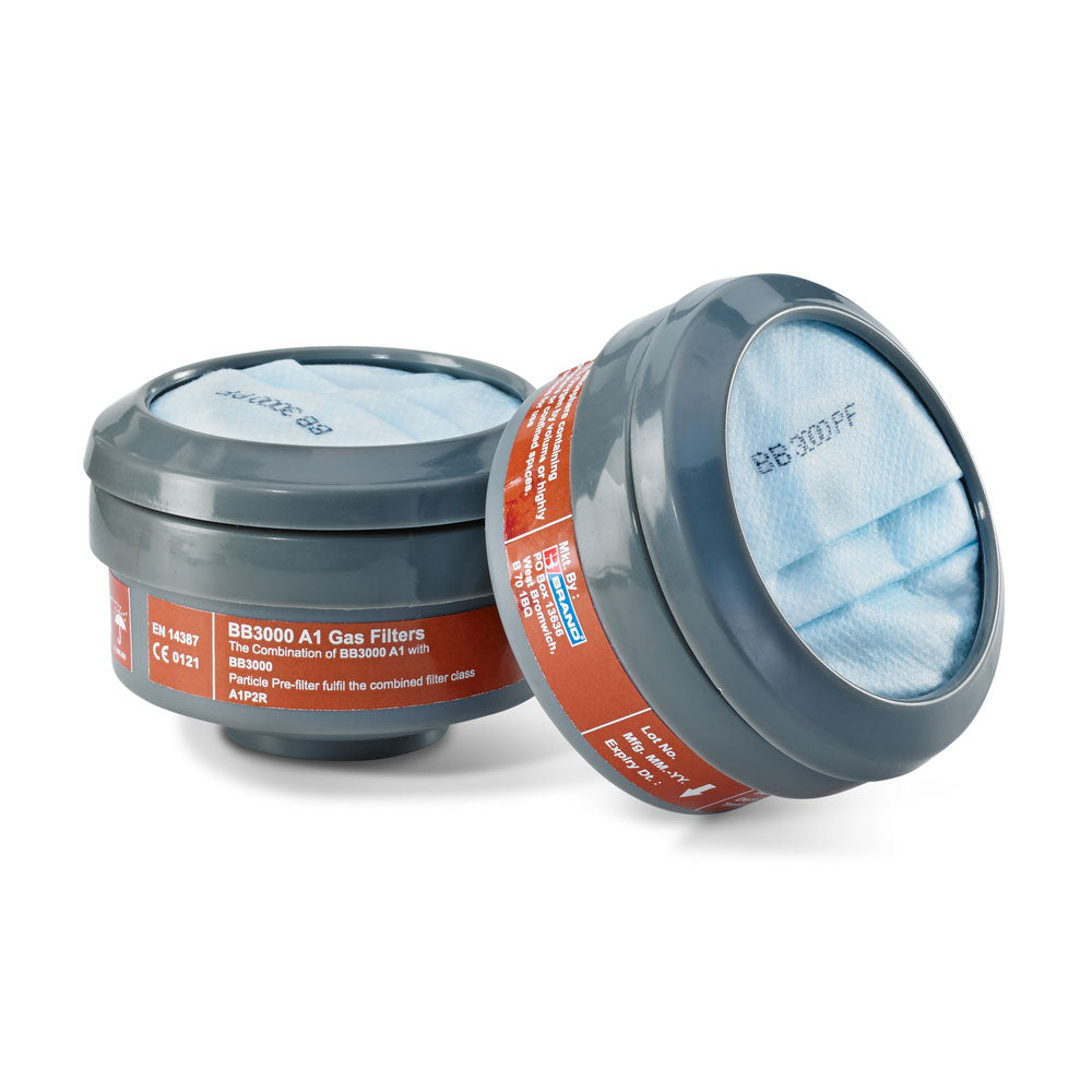 Beeswift A1P2 Filters for BB3000 Respirator Range, Pair
