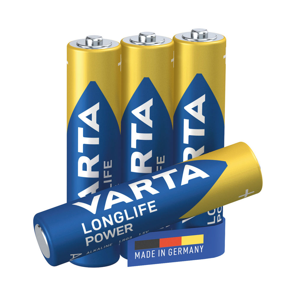 Varta AAA High Energy Battery Alkaline (Pack of 4)