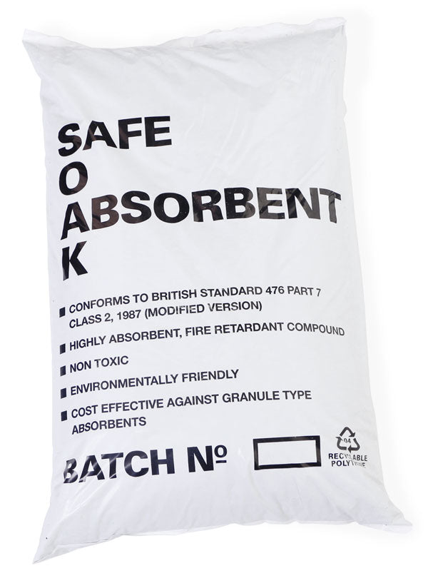 Beeswift Loose Fibre Spill Absorbant 30 Ltr White 30L