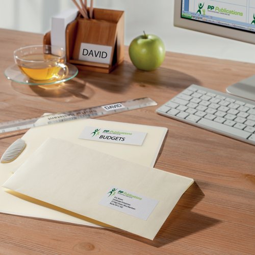 Avery Laser Mini Labels 25.4x10mm 189 per sheet White (Pack of 4725) L4731REV-25