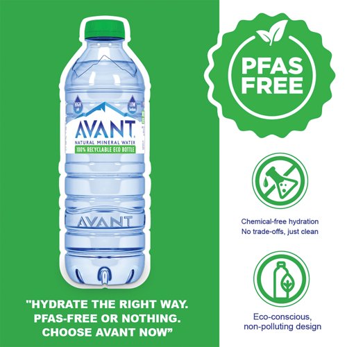 Avant Natural Mineral Water 500ml (Pack of 24) AVA005