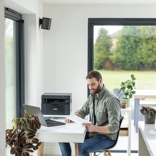 Brother DCP-L1640W Compact Wireless 3-in-1 Mono Laser Printer DCP-L1640WZU1